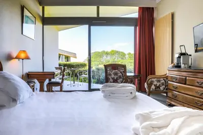 Un ou plusieurs lits dans un hébergement de l'établissement Le Relais Saint Michel
