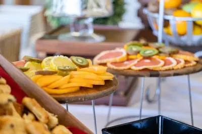 Nourriture dans l'hôtel ou à proximité