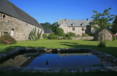 Jardin de l'établissement Gîte des Fougères