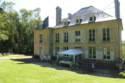 Jardin de l'établissement Le Gîte du Bas Manoir