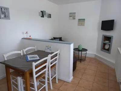 Cuisine ou kitchenette dans l'établissement Ivy House Utah Beach
