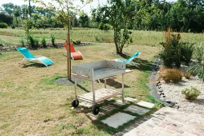 Jardin de l'établissement Maison Bayeux 4 chambres