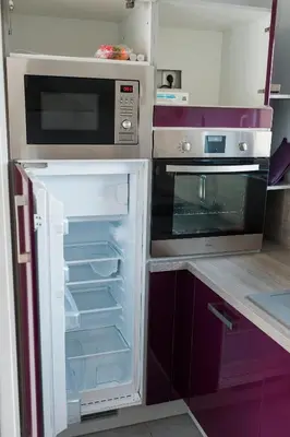Cuisine ou kitchenette dans l'établissement bayeux maison pierre 3 chambres