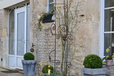Jardin de l'établissement La Maison Des Buis