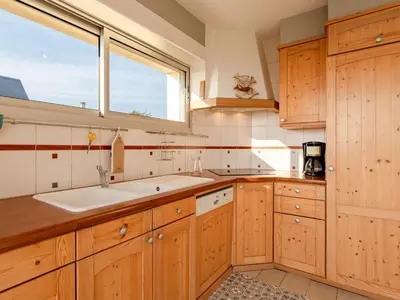 Cuisine ou kitchenette dans l'établissement Holiday Home Le Saint Germ by Interhome