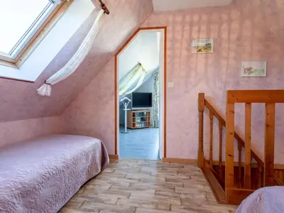 Un ou plusieurs lits dans un hébergement de l'établissement Holiday Home Chez Lilo by Interhome