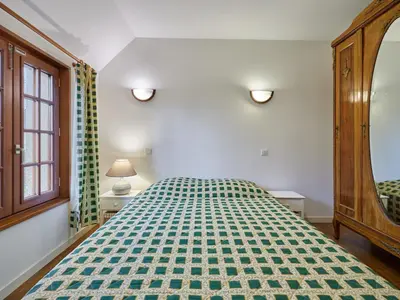 Un ou plusieurs lits dans un hébergement de l'établissement Holiday Home La Voisinière no-1 by Interhome