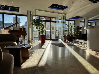 Coin salon dans l'établissement Hotel Le Cercle