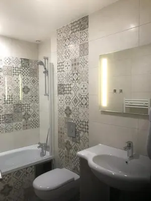 Salle de bains dans l'établissement Hotel Le Cercle