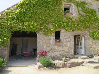 Jardin de l'établissement Manoir de Herclat