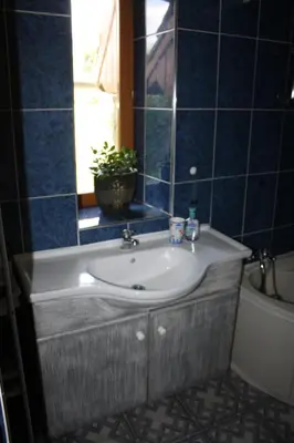 Salle de bains dans l'établissement Normandy Nature Paradise