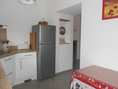 Cuisine ou kitchenette dans l'établissement Maison Brix