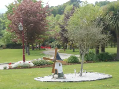 Jardin de l'établissement Maison Brix