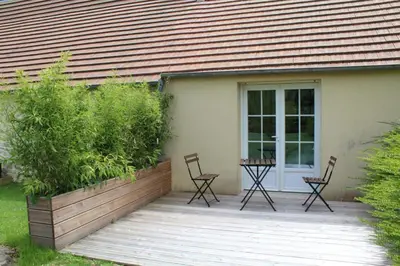Jardin de l'établissement Le loft du Clos d'Esquay