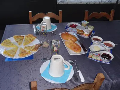 Nourriture dans le B&B/chambre d'hôtes ou à proximité