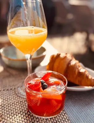 Boissons dans l'établissement Aux 13 Arches-Logis Hôtel Restaurant