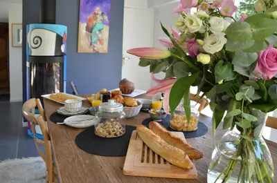 Nourriture dans le B&B/chambre d'hôtes ou à proximité