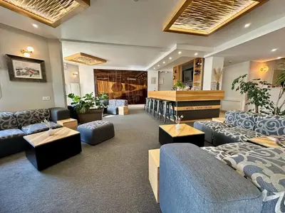 Coin salon dans l'établissement Hotel Chantereyne