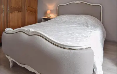 Un ou plusieurs lits dans un hébergement de l'établissement Pet Friendly Home In Sainte-Mère-Eglise