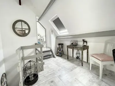 Cuisine ou kitchenette dans l'établissement Chambres d'Hôtes La Clef des Champs Normandie Manche 50