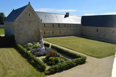 Jardin de l'établissement Ferme manoir de Cremel