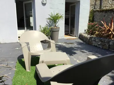 Jardin de l'établissement Maison proche du port
