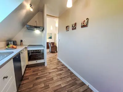 Cuisine ou kitchenette dans l'établissement Apartment La Note Bleue by Interhome