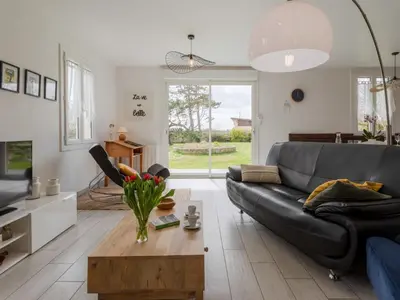 Coin salon dans l'établissement Holiday Home Les Cordylines by Interhome