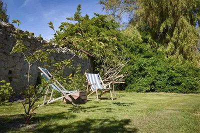 Jardin de l'établissement Utah Beach Chambre hote