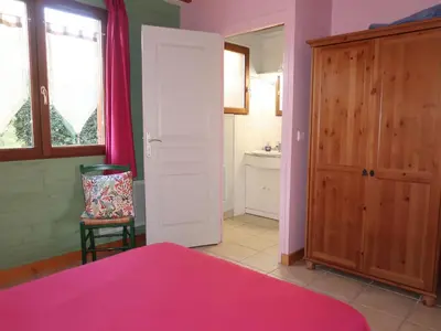 Un ou plusieurs lits dans un hébergement de l'établissement Chalet Le Chalet by Interhome