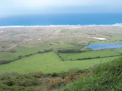 Paysage naturel près de la maison de vacances