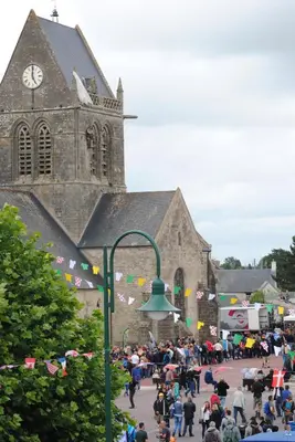 Plan de l'établissement Gite le Sainte Mère Eglise