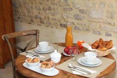 Nourriture dans le B&B/chambre d'hôtes ou à proximité