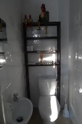 Salle de bains dans l'établissement La Berlue Bayeux