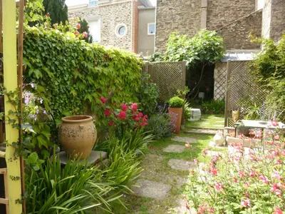 Jardin de l'établissement Gîte 