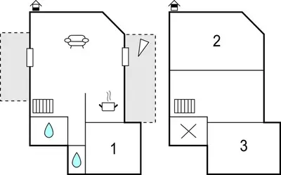 Plan de l'établissement Nice Home Saint Germain