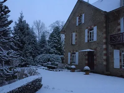 L'établissement Villa Chanteraine en hiver