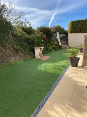 Jardin de l'établissement L'Escale Normande