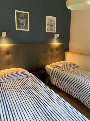 Un ou plusieurs lits dans un hébergement de l'établissement L'Escale Normande