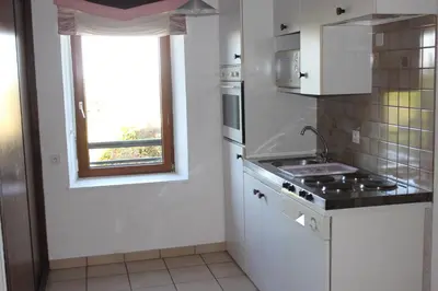 Cuisine ou kitchenette dans l'établissement Ferme Saint Christophe