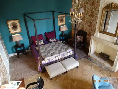 Un ou plusieurs lits dans un hébergement de l'établissement Hôtel particulier 