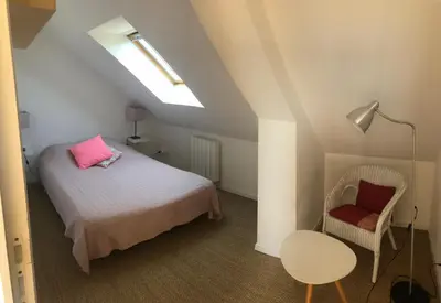 Un ou plusieurs lits dans un hébergement de l'établissement Villa Liluda