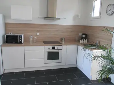 Cuisine ou kitchenette dans l'établissement Villa Liluda