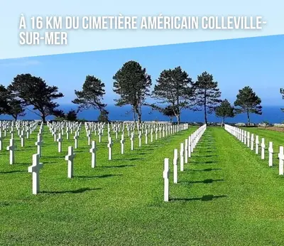 Plan de l'établissement Les combles de l Aure Grand studio cosy confortable classé 3 étoiles centre Bayeux 2 mn à pied cathédrale proche plages du débarquement