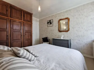 Un ou plusieurs lits dans un hébergement de l'établissement Holiday Home La Congrière by Interhome