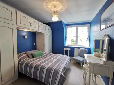 Un ou plusieurs lits dans un hébergement de l'établissement Holiday Home La Congrière by Interhome