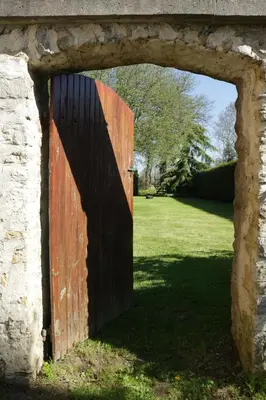 Jardin de l'établissement Le Clos d'Esquay, Côté Aure