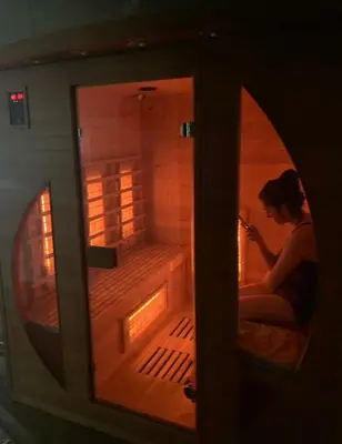 Plan de l'établissement Gite 5 pers avec 2h espace bien-être privatisé inclus dans le prix de la nuit 80m2 de détente