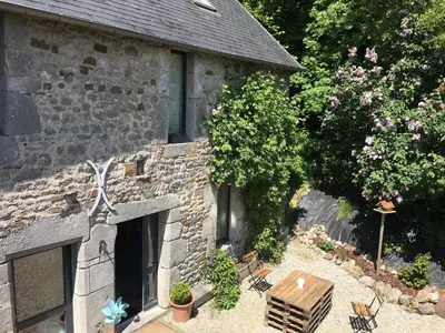 Jardin de l'établissement Chez Natacha et Adrien