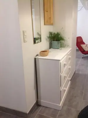 Cuisine ou kitchenette dans l'établissement L'impasse